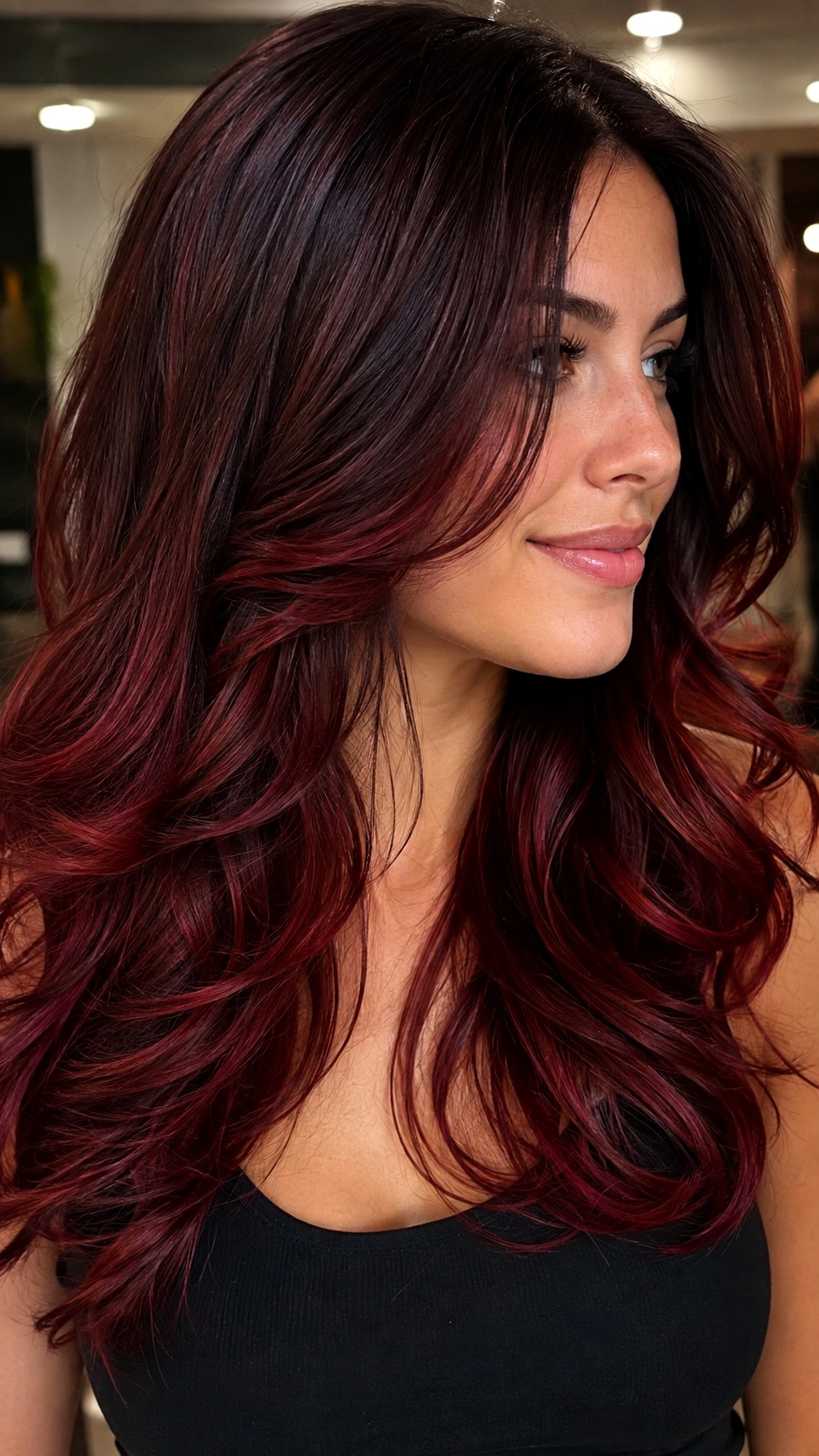 Dark Cherry Cola Melt - 20 red hair color ideas
