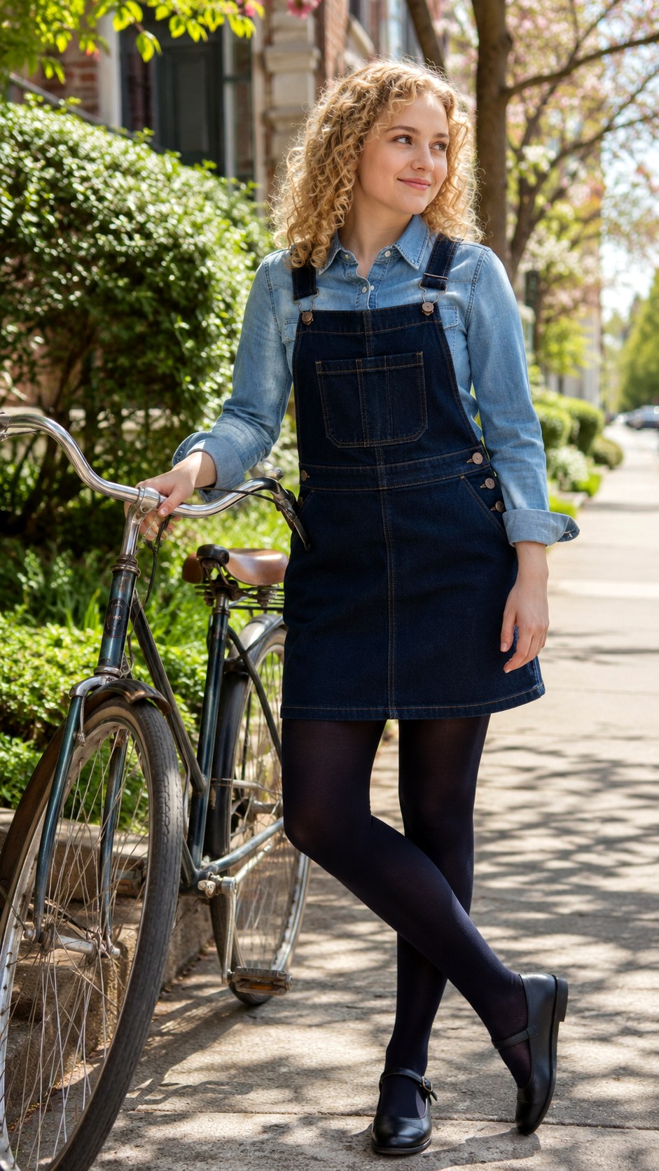 Denim Overall Dress Denim Button Up Outfit - 22 Denim Button Up Outfit Ideas
