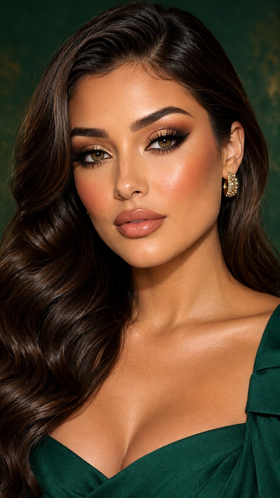 Gold Glam Makeup - 25 makeup ideas