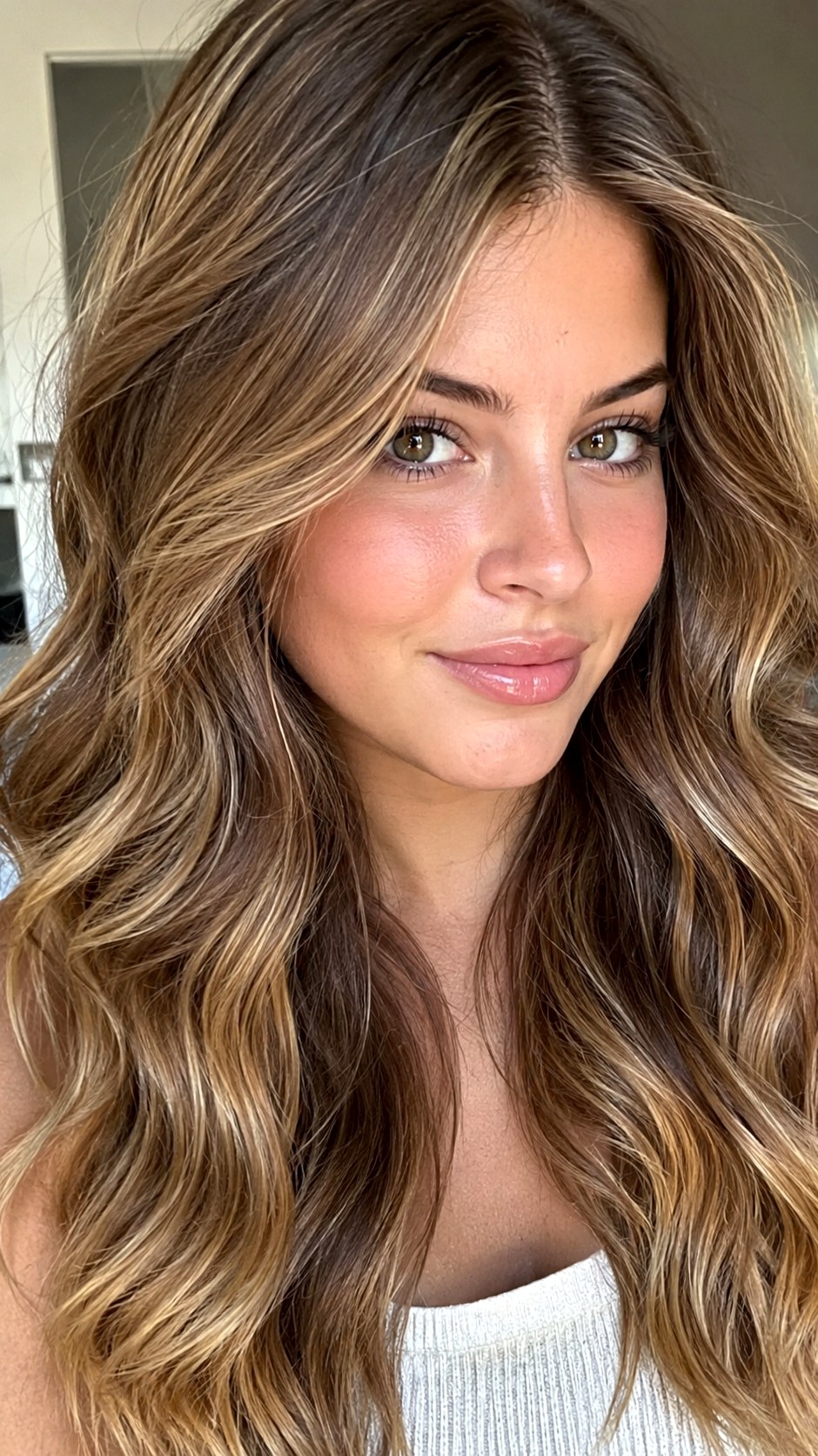 Golden Caramel Babylights - 21 blonde hair color highlights ideas
