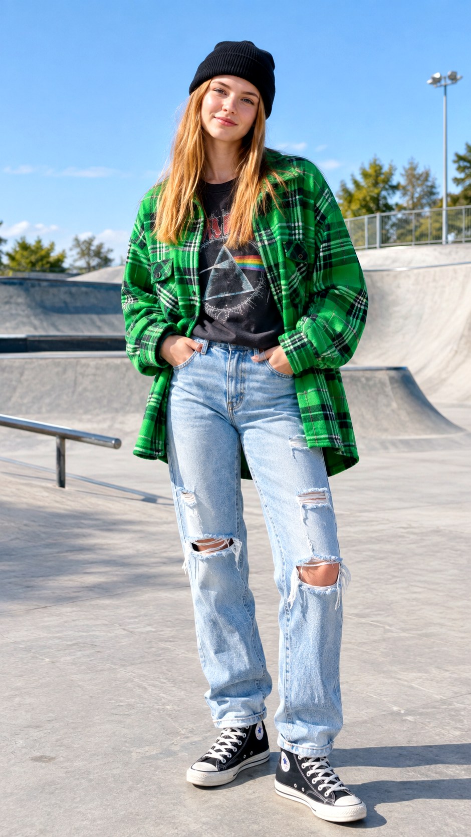 Graphic Tee and Vintage Jeans - 23 shacket outfit women look ideas