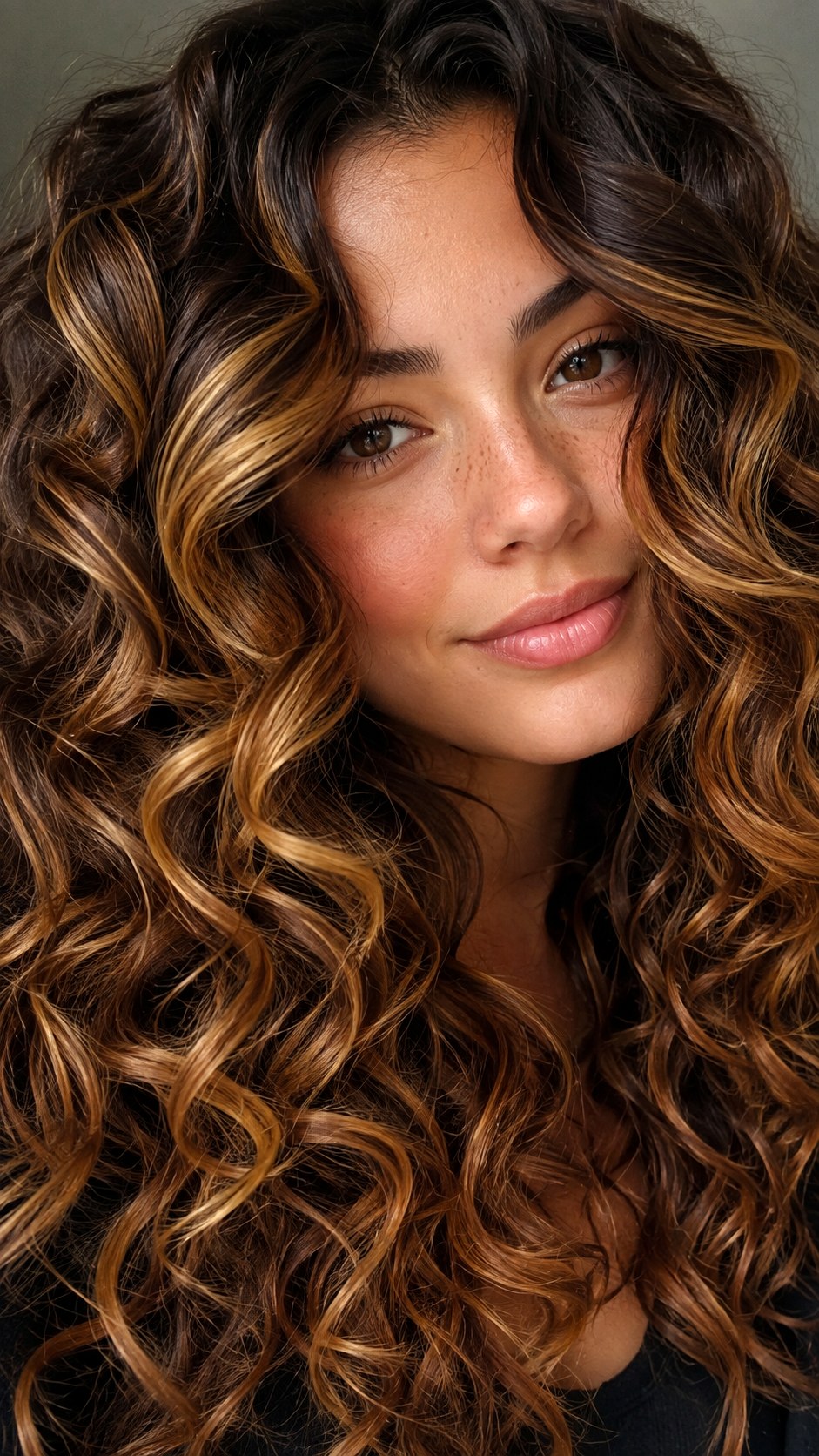 Honey Cinnamon Balayage highlights - 24 vivid hair color highlights ideas