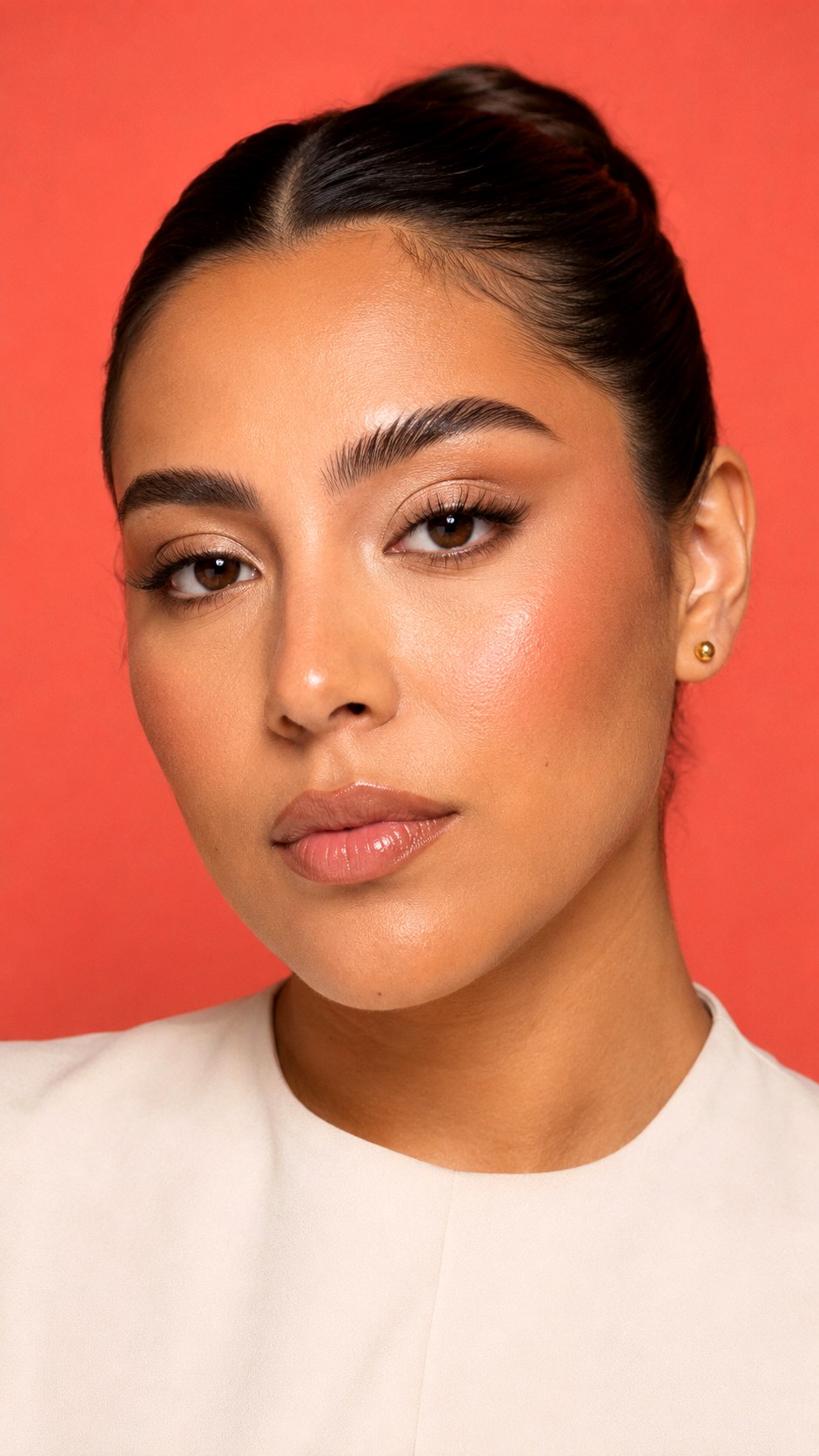 Laminated Brows and Lifted Lashes - 21 eyebrow and eyelash makeup ideas