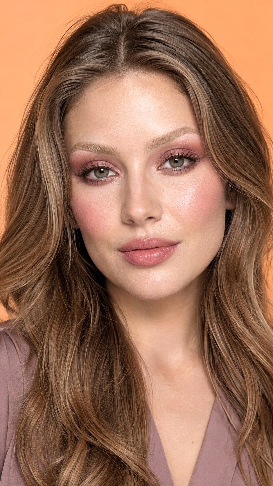 Lightened Brows With Monochromatic Makeup - 22 eyebrows make up ideas