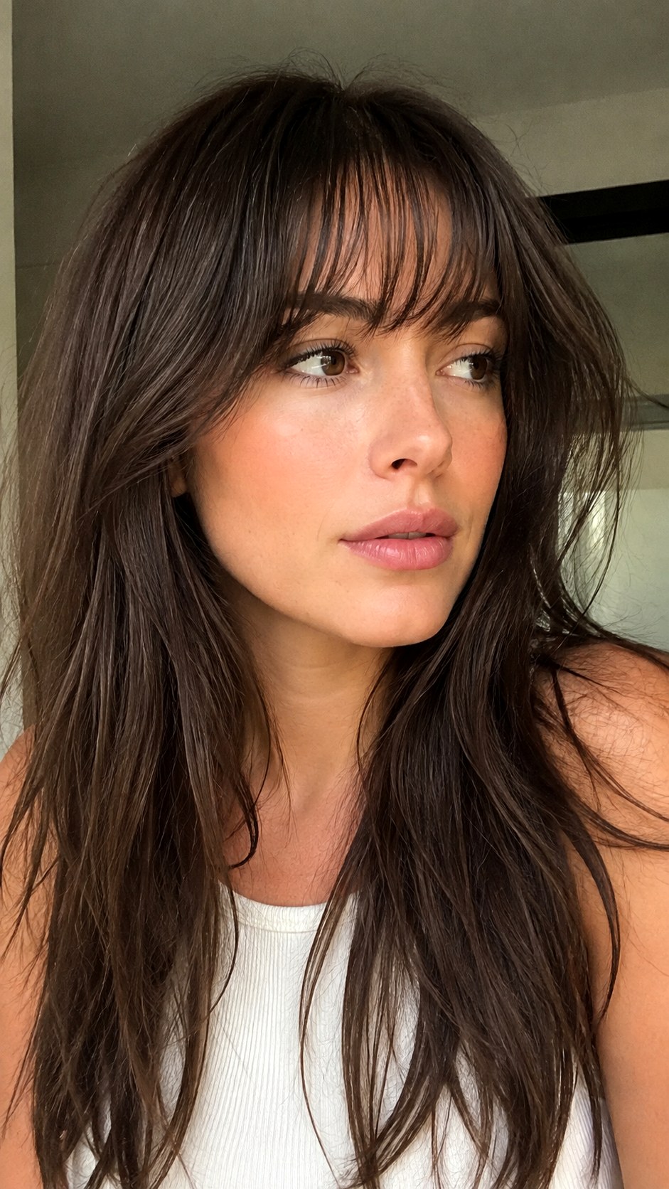 Lived In Low Maintenance Bangs - 20 Wispy Curtain Bangs Long Hair Ideas