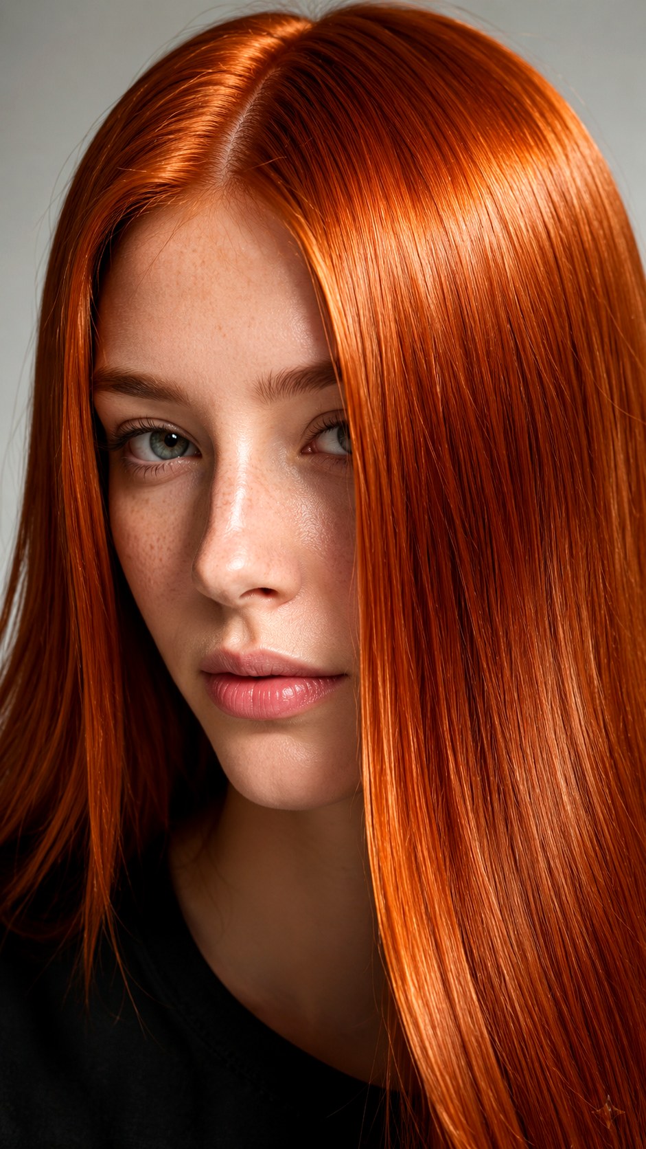 Metallic Copper Penny Hue - 20 red hair color ideas