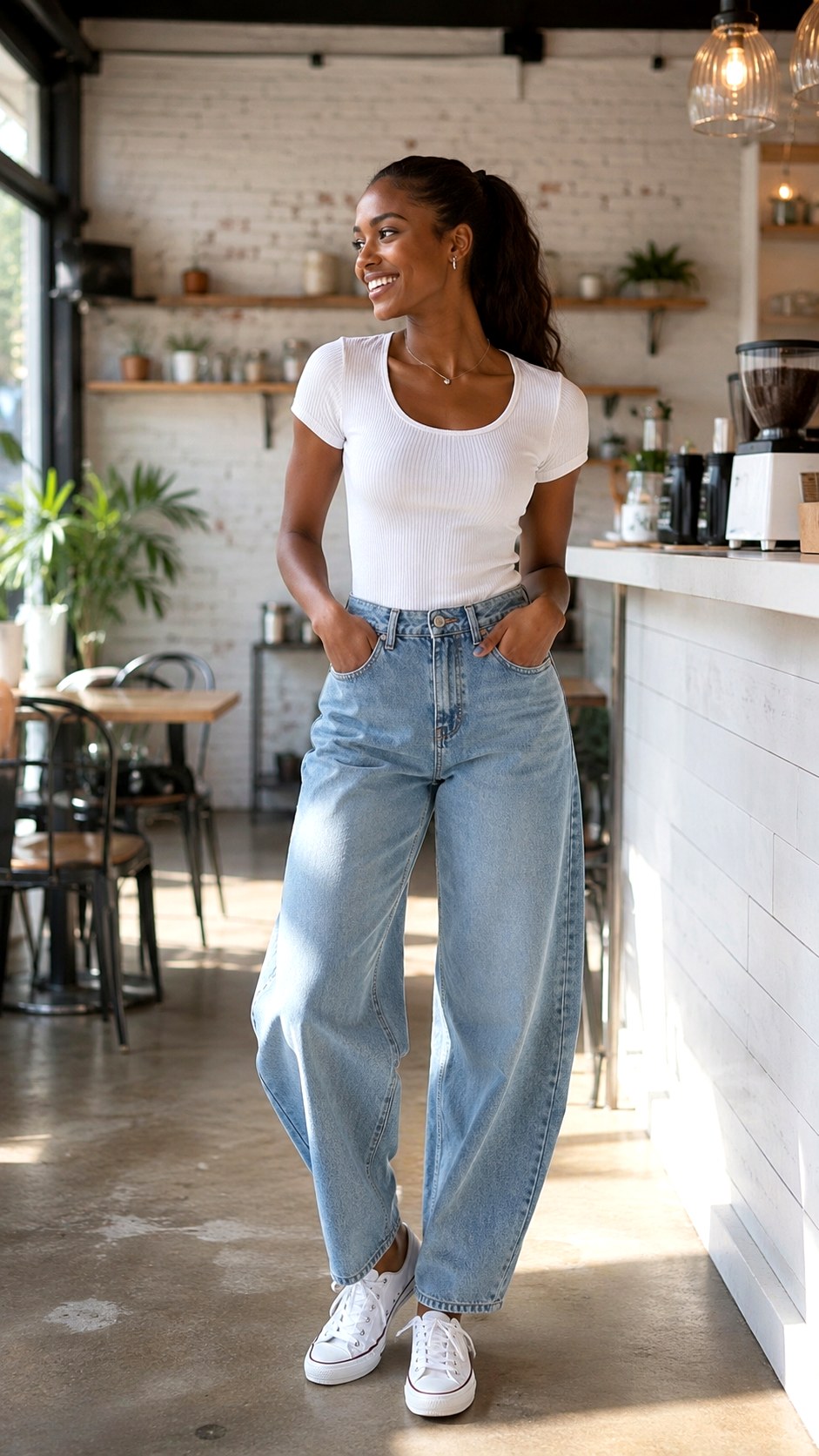 Modern Barrel Leg Blue Jeans Trend - 25 senior jeans 2027 ideas
