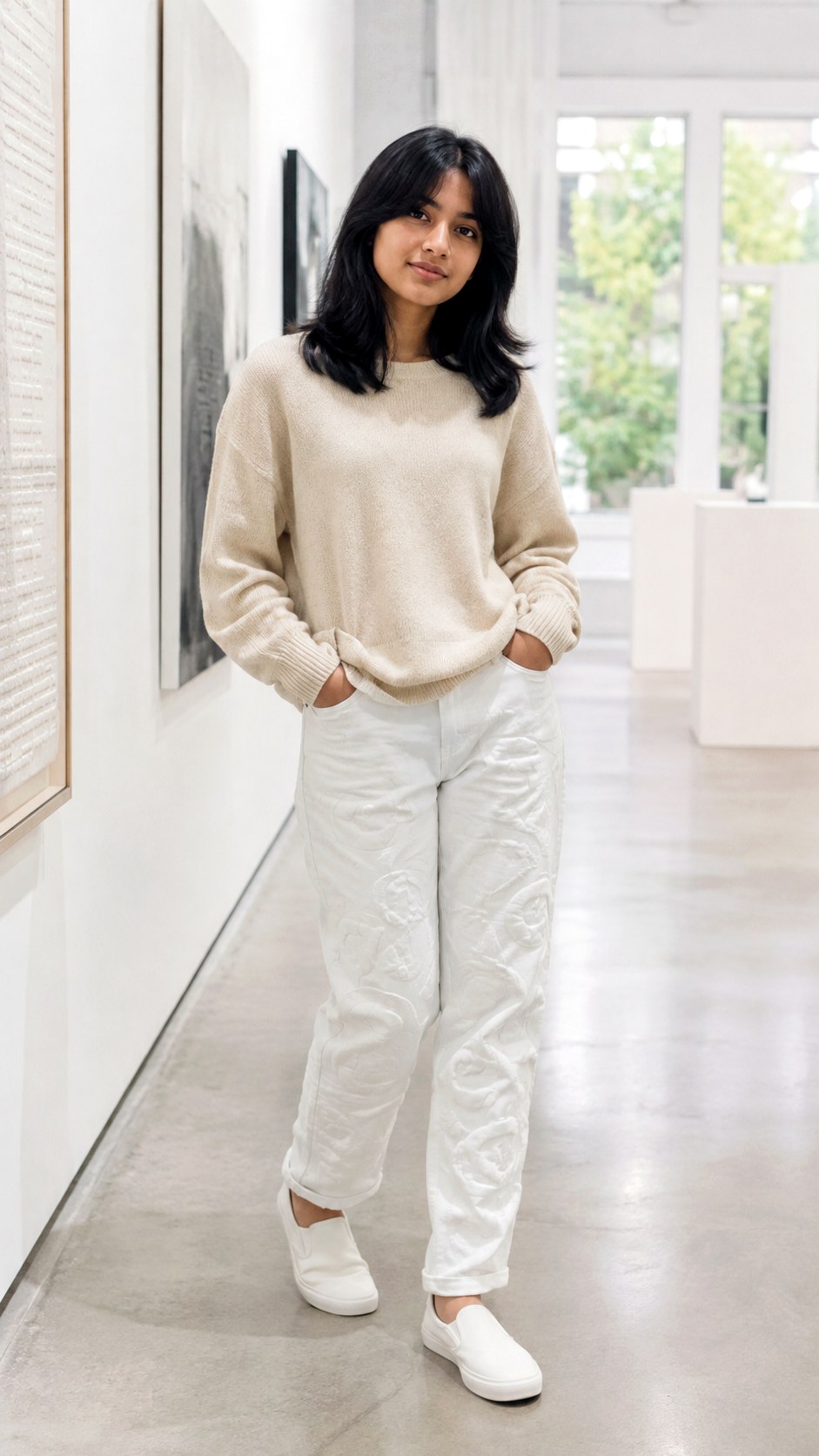 Monochromatic Tone on Tone - 20 puffy paint bubble letter jeans ideas
