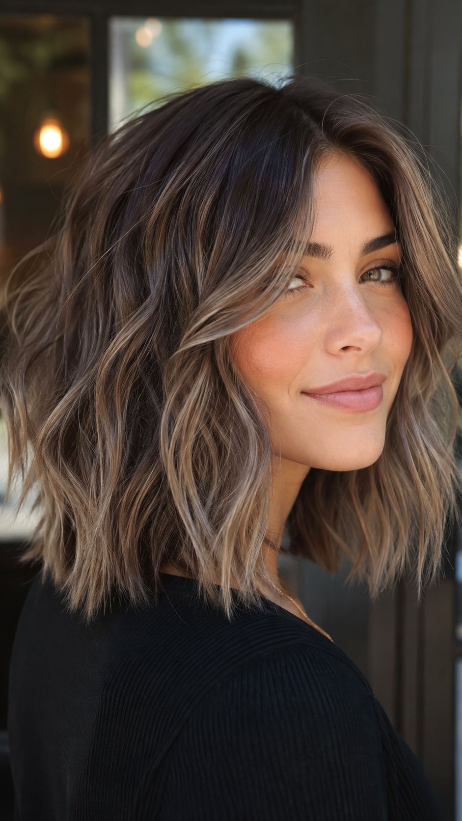 Mushroom Brown Ashy Dimension - 20 brunette hair color highlights ideas