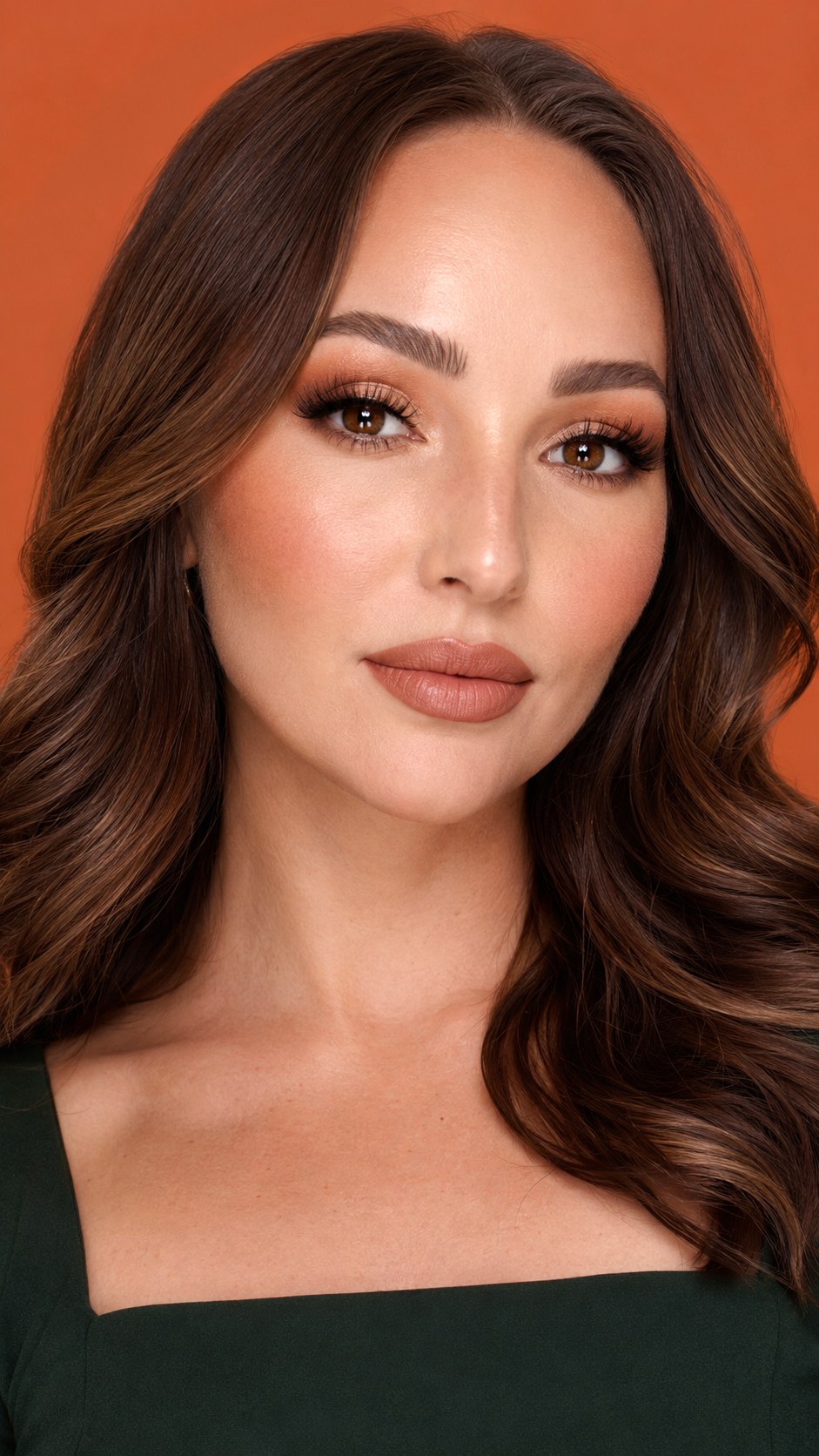Ombre Brows and Full Lashes - 21 eyebrow and eyelash makeup ideas