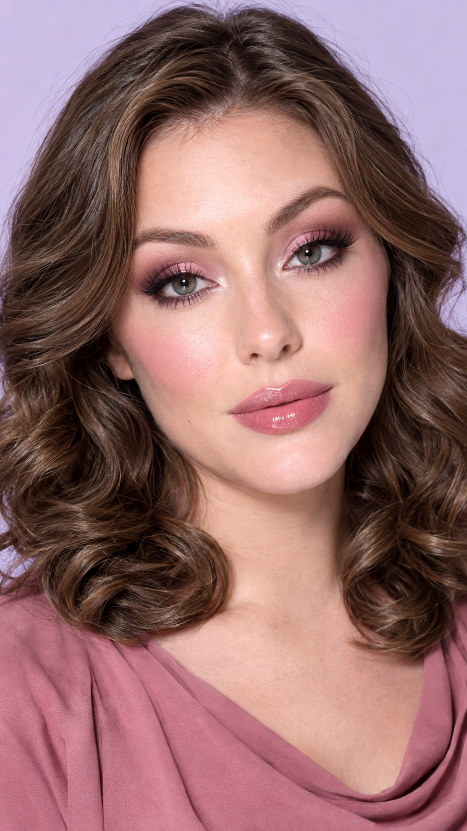 Pink Monochromatic Lash Makeup - 22 eyelashes make up ideas
