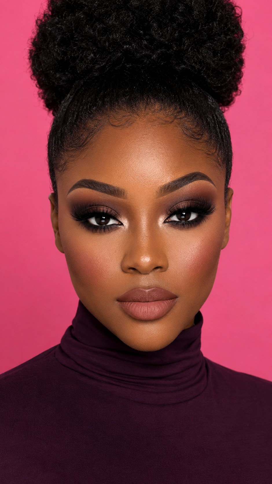 Smoky Eye With Dramatic Eyelashes - 22 eyelash perfect make up ideas