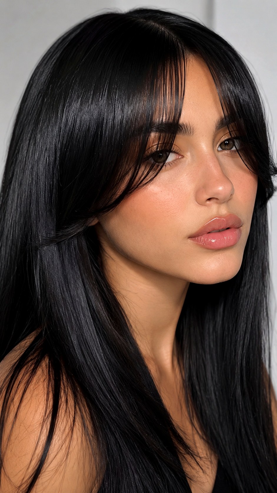 Straight Hair Curtain Bangs - 24 Face Framing Curtain Bangs Ideas