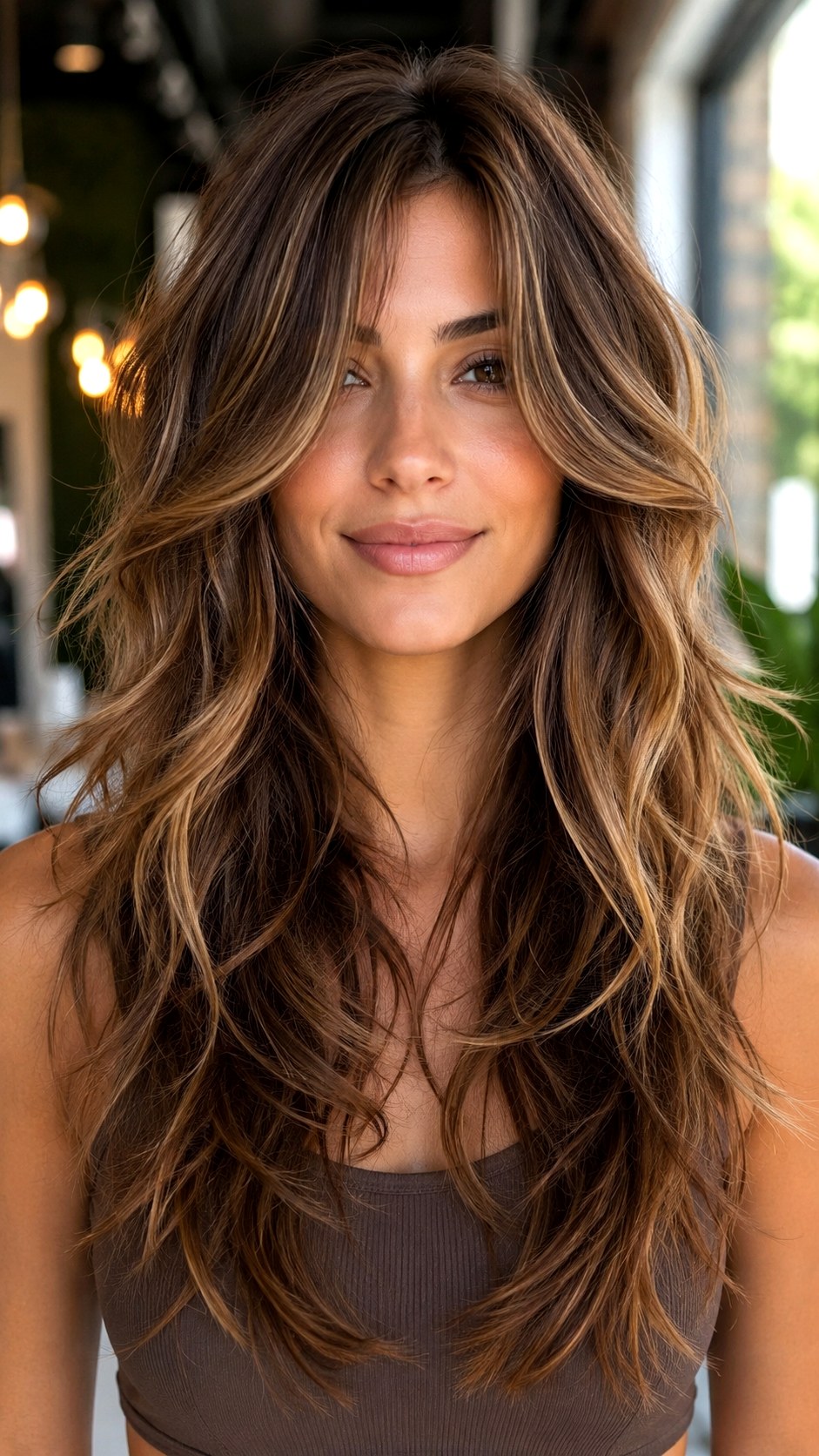 V Cut Wavy Wolf Cut Style - 23 wavy wolf cut hairstyle ideas