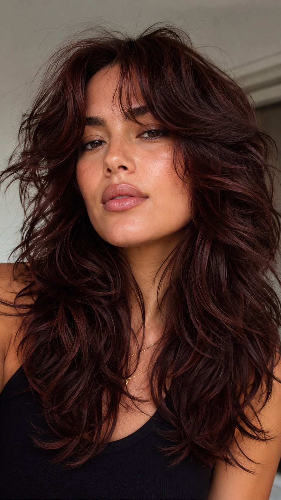 Wavy Wolf Cut on Thick Hair - 23 wavy wolf cut hairstyle ideas