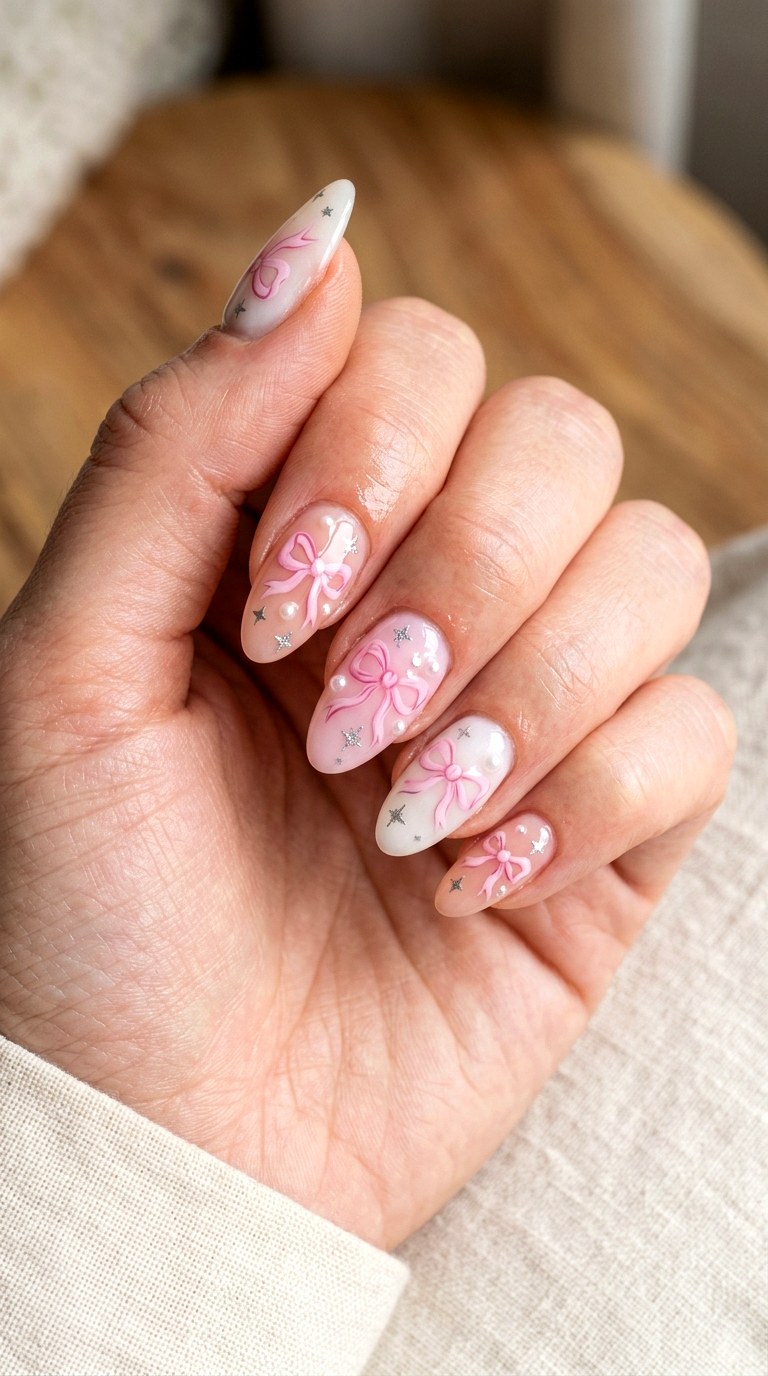 Wish Bottle Charm Nails - 23 handmade wish core nail ideas
